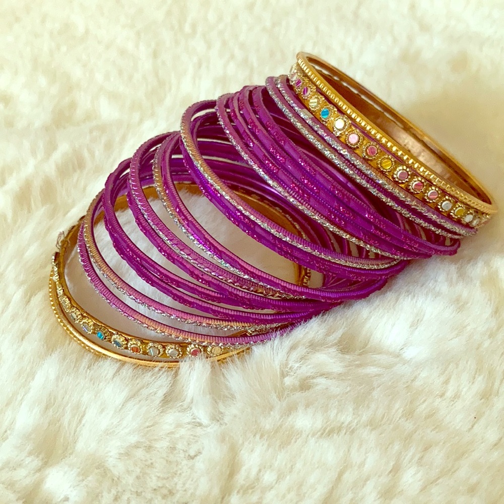 Purple Bangles